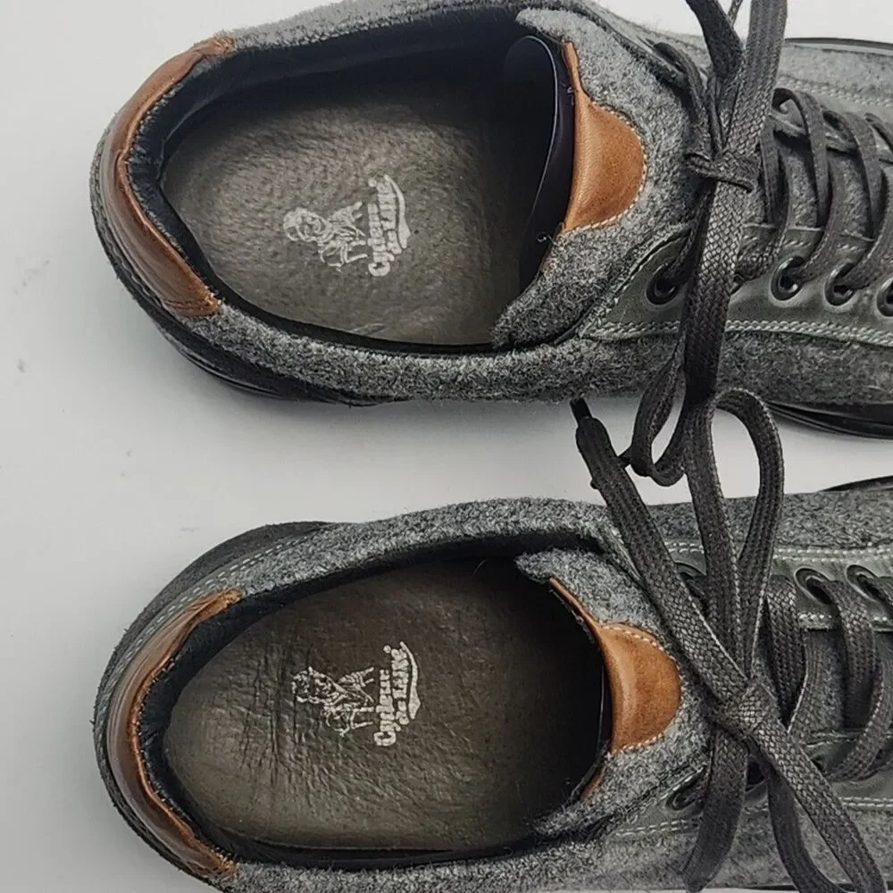Cycleur de Luxe Sneakers Shoe Gray Wool Feel 1.25